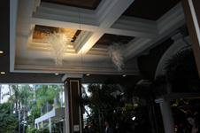 beverly hills los angeles four seasons chandeliers installation